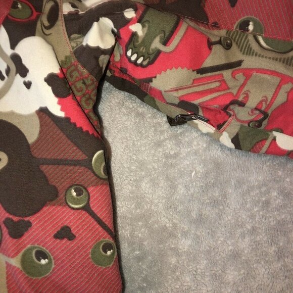 BURTON The Apollo Jacket Boys Kids Multicolor Print Snowboard Ski Jacket - Picture 3 of 13